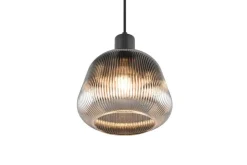 Trio Lighting Sisustusvalaisimet*riippuvalaisin Tarifa 1-os E27 mattamusta/krom