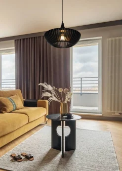 Trio Lighting Sisustusvalaisimet*riippuvalaisin Colino E27 mattamusta