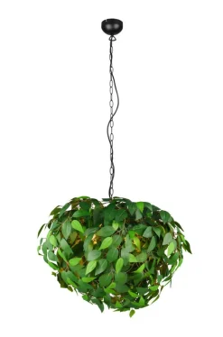 Trio Lighting Sisustusvalaisimet*riippuvalaisin Leavy 70 cm 4xE14 vihreä