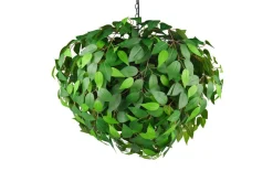 Trio Lighting Sisustusvalaisimet*riippuvalaisin Leavy 70 cm 4xE14 vihreä