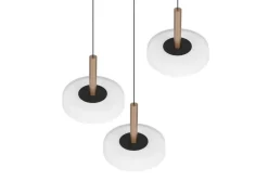 Trio Lighting Sisustusvalaisimet*riippuvalaisin Celeste LED 3-os kahvinruskea