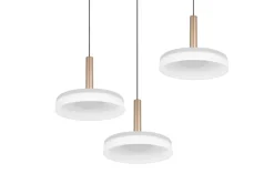 Trio Lighting Sisustusvalaisimet*riippuvalaisin Celeste LED 3-os kahvinruskea
