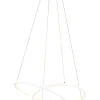 Trio Lighting Sisustusvalaisimet*riippuvalaisin Darvin LED 64 cm mattavalkoinen