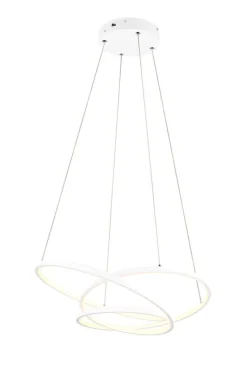 Trio Lighting Sisustusvalaisimet*riippuvalaisin Darvin LED 64 cm mattavalkoinen