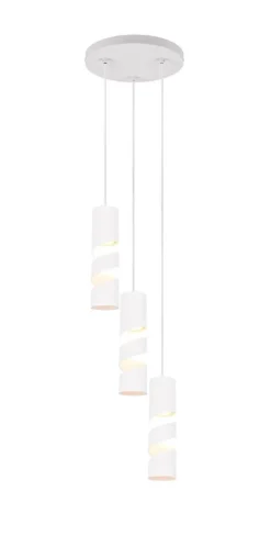 Trio Lighting Sisustusvalaisimet*riippuvalaisin Stream 3-os GU10 mattavalkoinen