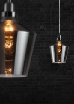 Trio Lighting Sisustusvalaisimet*riippuvalaisin Calais E27 savu
