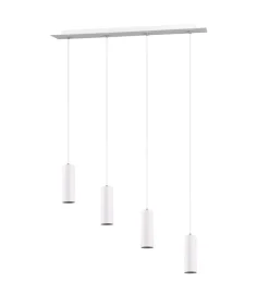 Trio Lighting Sisustusvalaisimet*riippuvalaisin Marley 4-os 75 cm GU10 valkoine