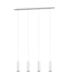 Trio Lighting Sisustusvalaisimet*riippuvalaisin Marley 4-os 75 cm GU10 valkoine