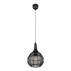 Trio Lighting Sisustusvalaisimet*riippuvalaisin Soraya 26 x 27 cm E27 mattamust