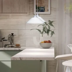 Trio Lighting Sisustusvalaisimet*riippuvalaisin Diego E27 valkoinen