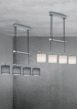 Trio Lighting Sisustusvalaisimet*riippuvalaisin Garda 4xE14 valkoinen