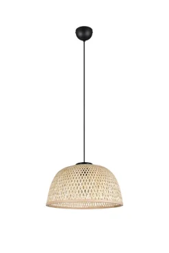 Trio Lighting Sisustusvalaisimet*riippuvalaisin Laurent E27 mattamusta/beige