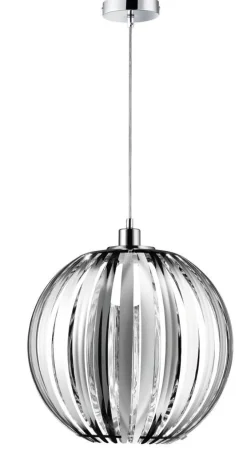 Trio Lighting Sisustusvalaisimet*riippuvalaisin Zucca 40 cm E27 kromi