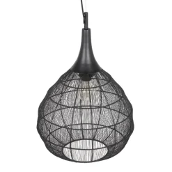 Trio Lighting Sisustusvalaisimet*riippuvalaisin Soraya 42 cm E27 mattamusta