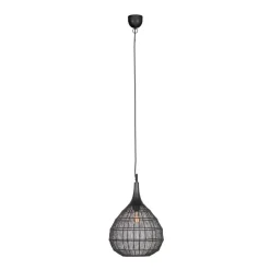 Trio Lighting Sisustusvalaisimet*riippuvalaisin Soraya 42 cm E27 mattamusta