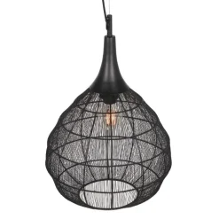 Trio Lighting Sisustusvalaisimet*riippuvalaisin Soraya 42 cm E27 mattamusta
