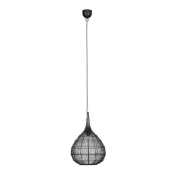 Trio Lighting Sisustusvalaisimet*riippuvalaisin Soraya 42 cm E27 mattamusta