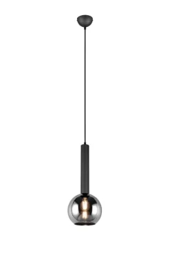 Trio Lighting Sisustusvalaisimet*riippuvalaisin Clayton 1-os E27 mattamusta