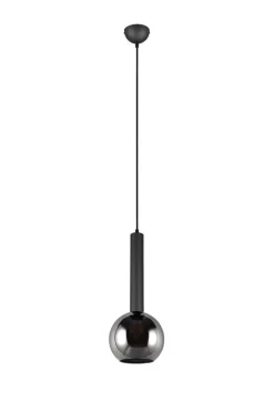 Trio Lighting Sisustusvalaisimet*riippuvalaisin Clayton 1-os E27 mattamusta