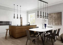 Trio Lighting Sisustusvalaisimet*riippuvalaisin Clayton 1-os E27 mattamusta