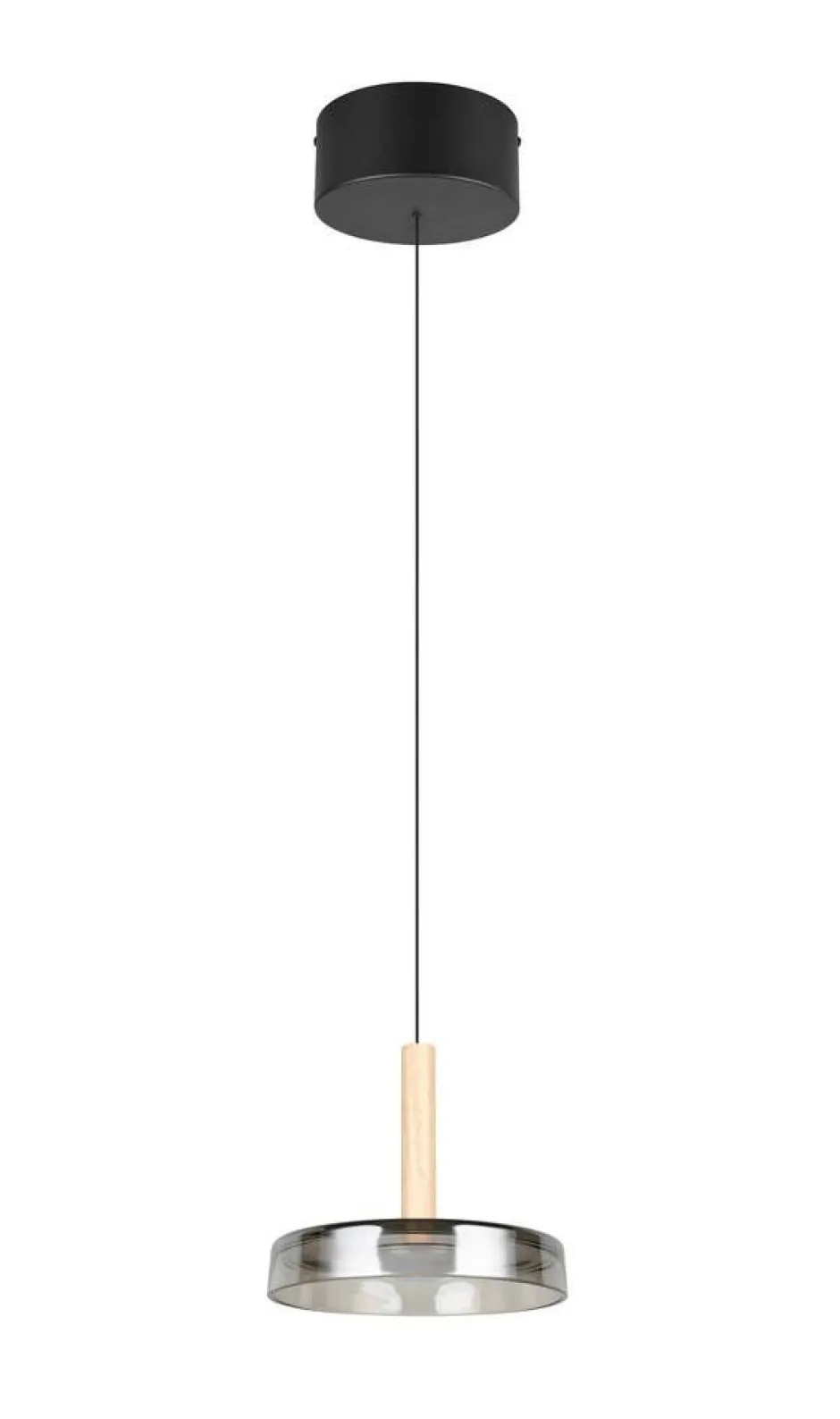 Trio Lighting Sisustusvalaisimet*riippuvalaisin Celeste LED 1-os mattamusta/kro