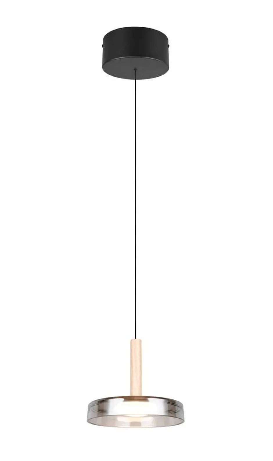 Trio Lighting Sisustusvalaisimet*riippuvalaisin Celeste LED 1-os mattamusta/kro