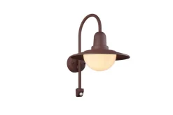 Trio Lighting Ulkovalaisimet*seinävalaisin Norman E27 rustiikki liiketunnis