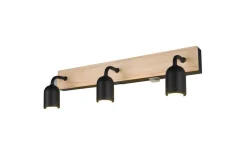 Trio Lighting Sisustusvalaisimet*seinävalaisin Arturo H2O 3-os E27 puu/mattamus
