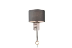 Trio Lighting Sisustusvalaisimet*seinävalaisin Hotel lukuvalolla E14 + LED harm