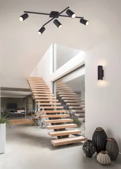 Trio Lighting Sisustusvalaisimet*seinävalaisin Marley 2xGU10 mattamusta