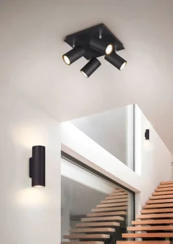 Trio Lighting Sisustusvalaisimet*seinävalaisin Marley 2xGU10 mattamusta