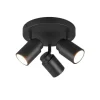 Trio Lighting Sisustusvalaisimet*spottivalaisin Angelo H2O 3-os GU10 mattamusta