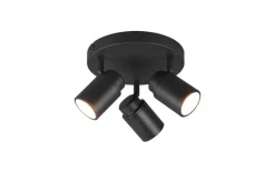 Trio Lighting Sisustusvalaisimet*spottivalaisin Angelo H2O 3-os GU10 mattamusta