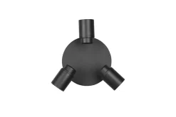Trio Lighting Sisustusvalaisimet*spottivalaisin Angelo H2O 3-os GU10 mattamusta