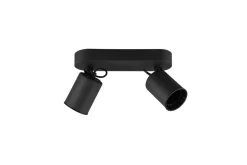 Trio Lighting Sisustusvalaisimet*spottivalaisin Pago 2-os GU10 mattamusta