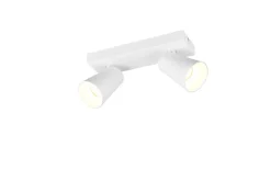 Trio Lighting Sisustusvalaisimet*spottivalaisin Sharp 2-os GU10 mattavalkoinen/
