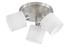 Trio Lighting Sisustusvalaisimet*spottivalaisin Tommy 3-os E14 harjattu teräs/v