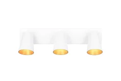 Trio Lighting Sisustusvalaisimet*spottivalaisin Sharp 3-os GU10 mattavalkoinen/