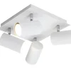 Trio Lighting Sisustusvalaisimet*spottivalaisin Marley 4-os GU10 valkoinen