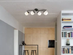 Trio Lighting Sisustusvalaisimet*spottivalaisin Isla 4-os E14 lämmin harmaa/mat