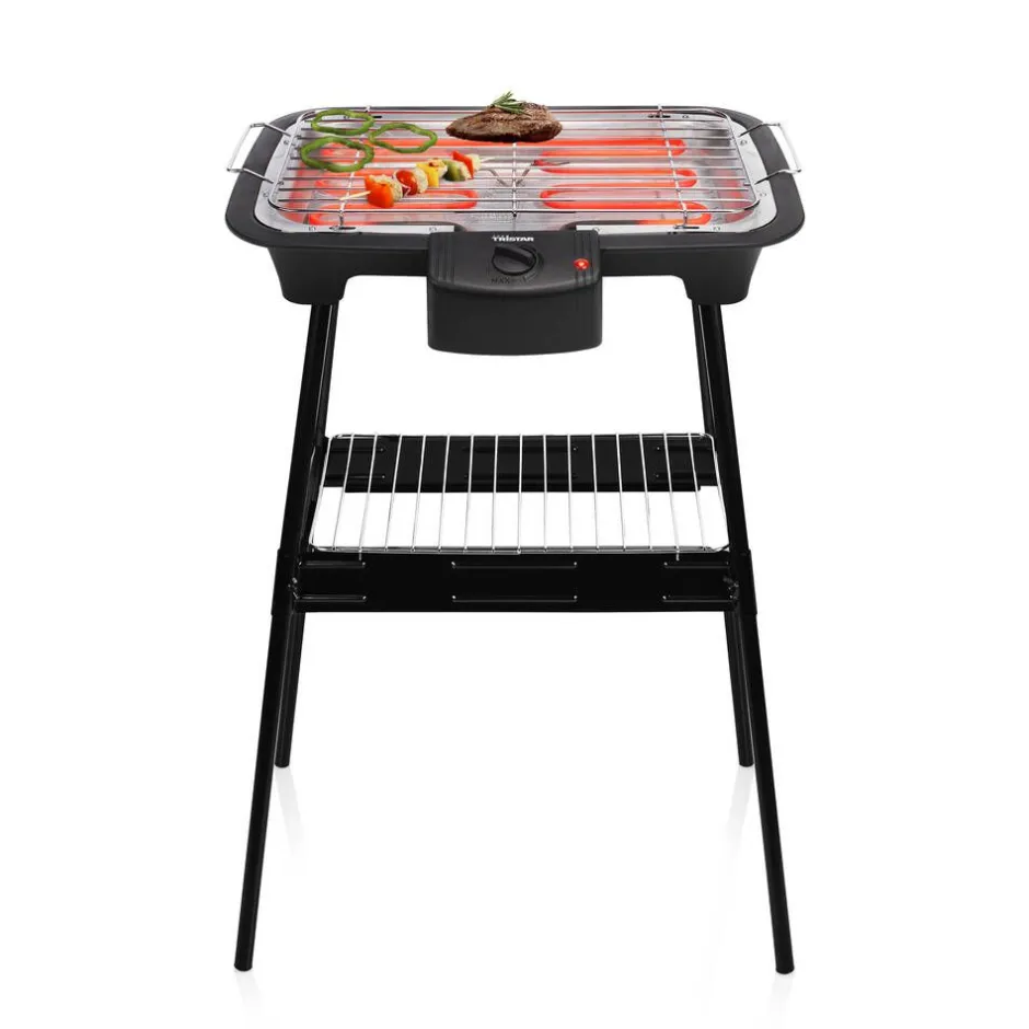 Tristar Grillaus*sähköinen BBQ-grilli jalustalla 2000 W