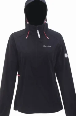 True North Fleecet, Colleget Ja Hupparit*softshell takki W 010 Black