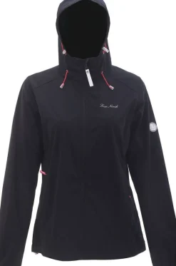 True North Fleecet, Colleget Ja Hupparit*softshell takki W 010 Black