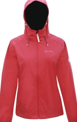 True North Fleecet, Colleget Ja Hupparit*softshell takki W 468 Berry