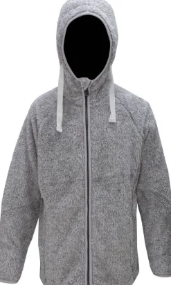 True North Fleecet, Colleget Ja Hupparit*takki Soft Pile W 772 Lt-Grey Melange