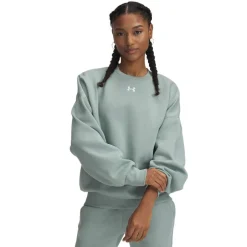 Under Armour Fleecet, Colleget Ja Hupparit*college Rival Fleece os Crew W 348 Silica green
