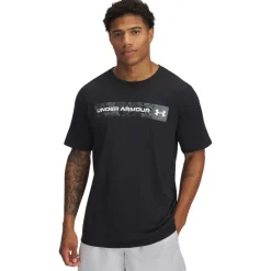 Under Armour Paidat Ja Neuleet*t-paita Camo Chest Stripes ss 002 Black
