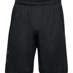 Under Armour Treenivaatteet|Shortsit*Treenishortsit UA Tech graphic shorts 001 BLACK