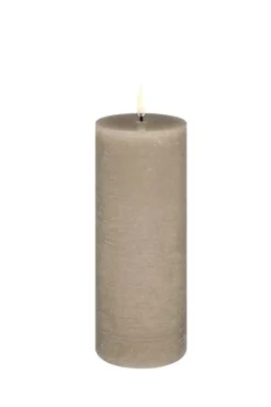Uyuni Koriste- Ja Kausivalot*LED-kynttilä 7,8x20 cm Sandstone Rustic