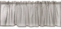 Vallila Verhot Ja Verhotarvikkeet*Formula kappaverho 60x250 cm vaaleanharmaa